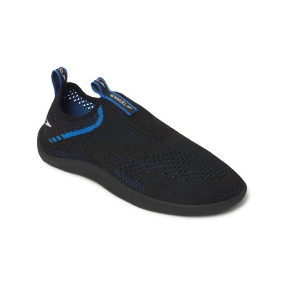 Speedo Men's Surf Strider Water Shoes - Black/Blue L new - Picture 1 of 7